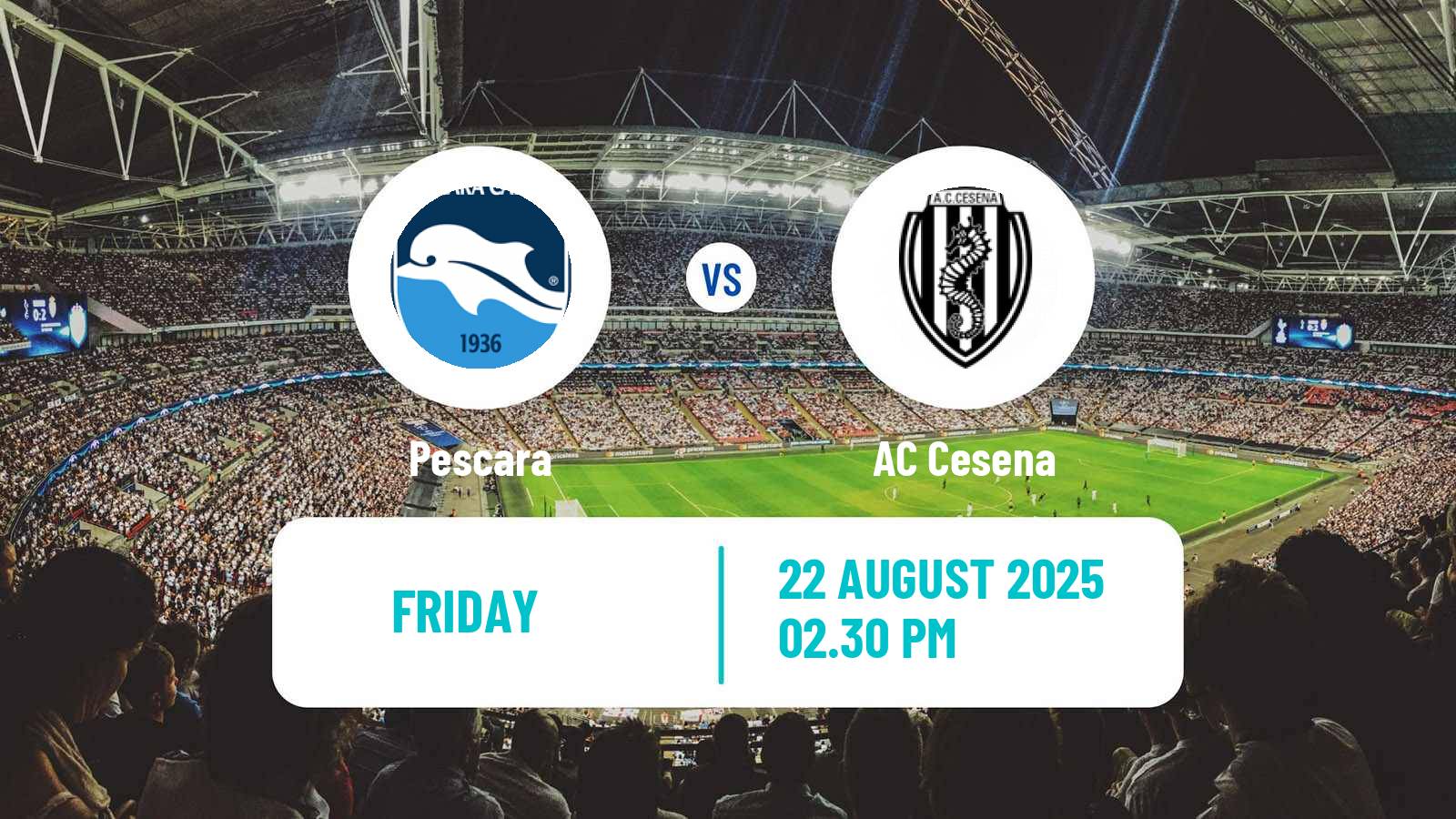 Football Italian Serie B Pescara - Cesena