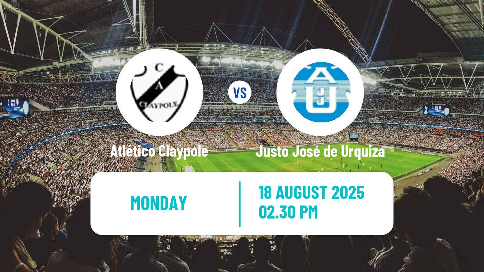 Football Argentinian Primera C Atlético Claypole - Justo José de Urquiza