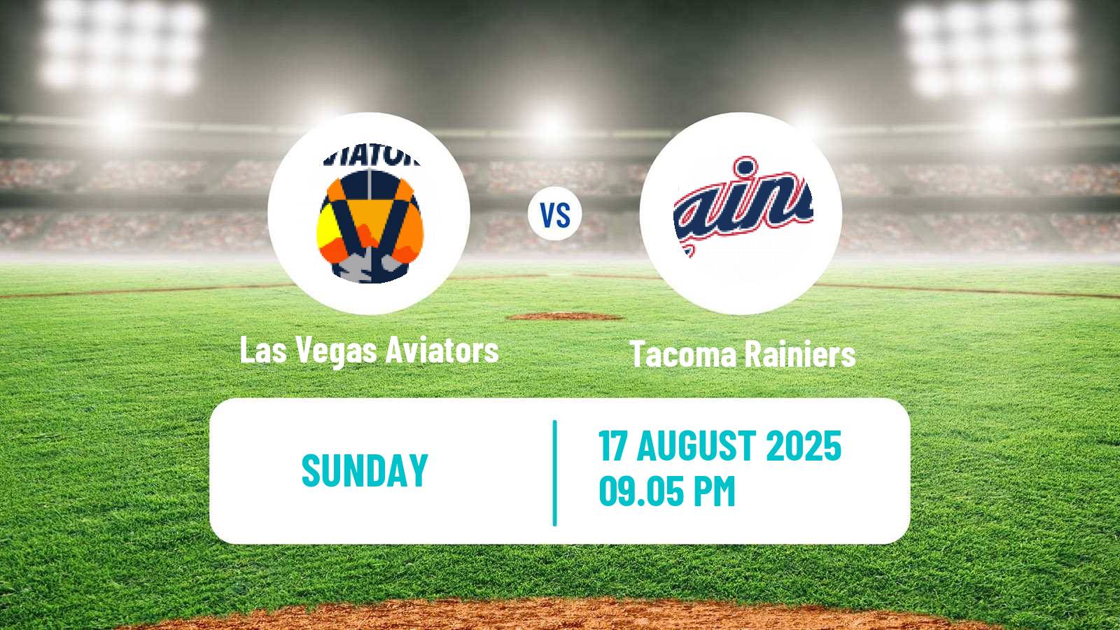 Baseball PCL Las Vegas Aviators - Tacoma Rainiers
