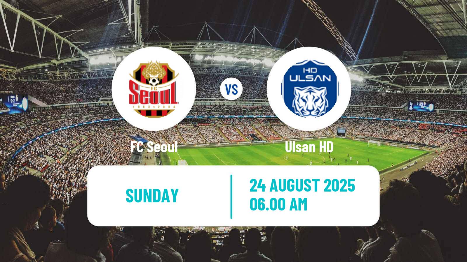 Football South Korean K-League 1 FC Seoul - Ulsan HD