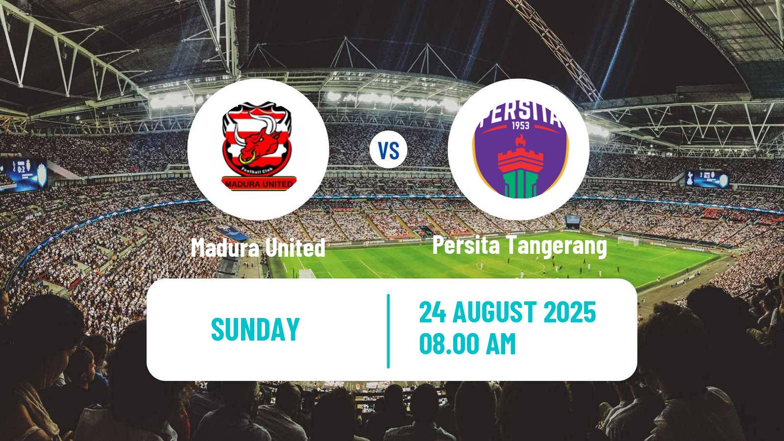Football Indonesian Liga 1 Madura United - Persita Tangerang