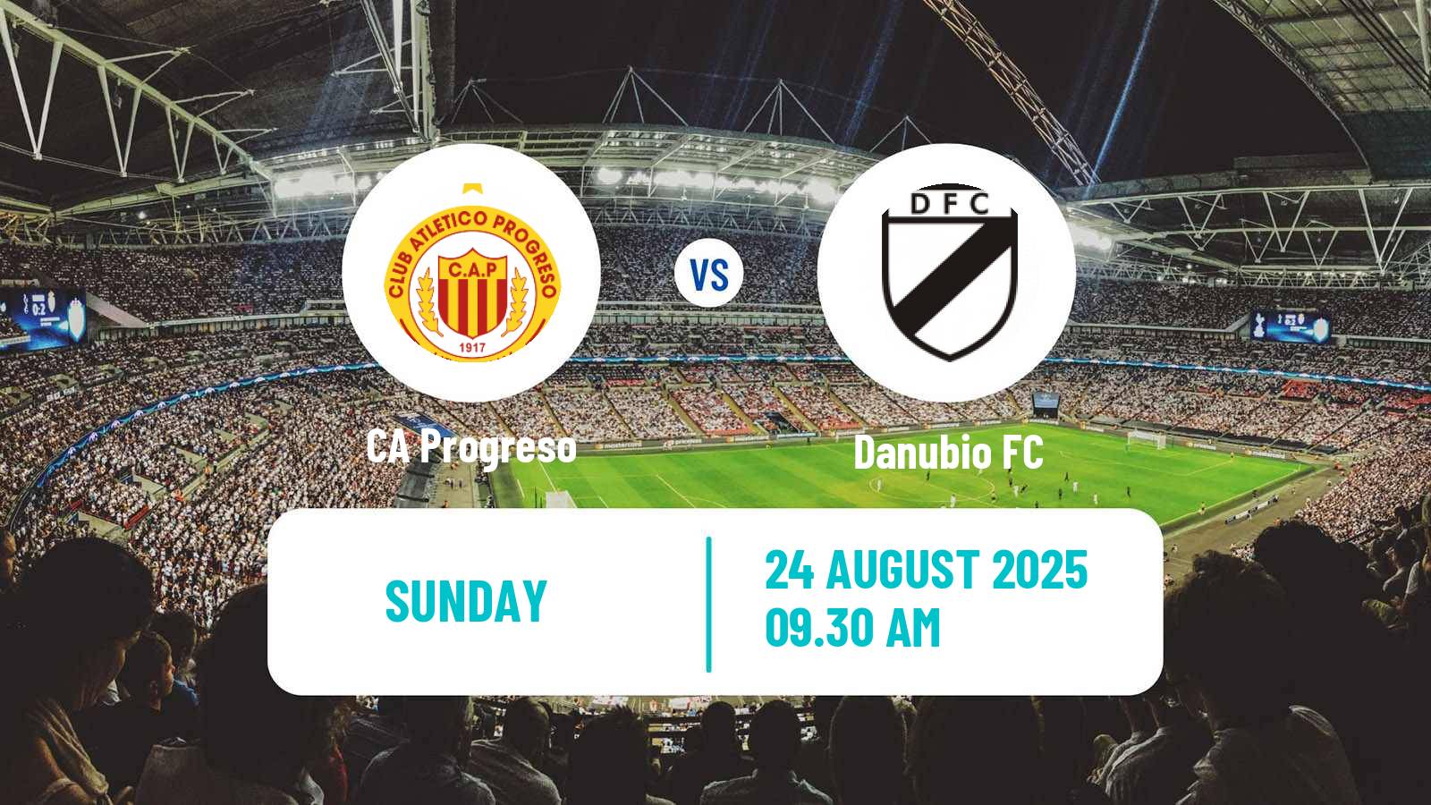 Football Uruguayan Primera Division Progreso - Danubio