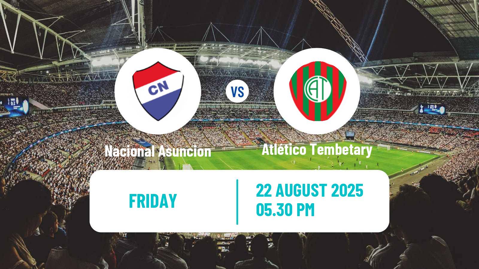 Football Paraguayan Primera Division Nacional Asuncion - Atlético Tembetary