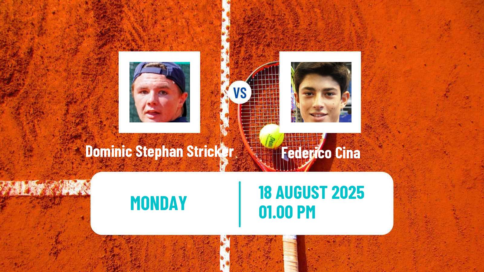 Tennis ATP US Open Dominic Stephan Stricker - Federico Cina