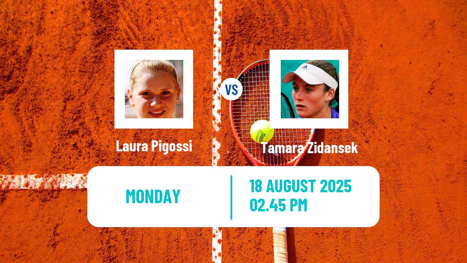Tennis WTA US Open Laura Pigossi - Tamara Zidansek