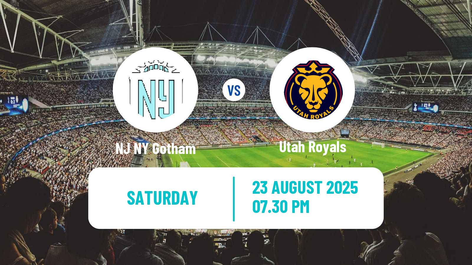 Football NWSL NJ NY Gotham - Utah Royals