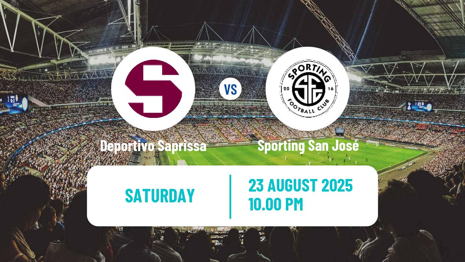 Football Costa Rican Primera Division Deportivo Saprissa - Sporting San José