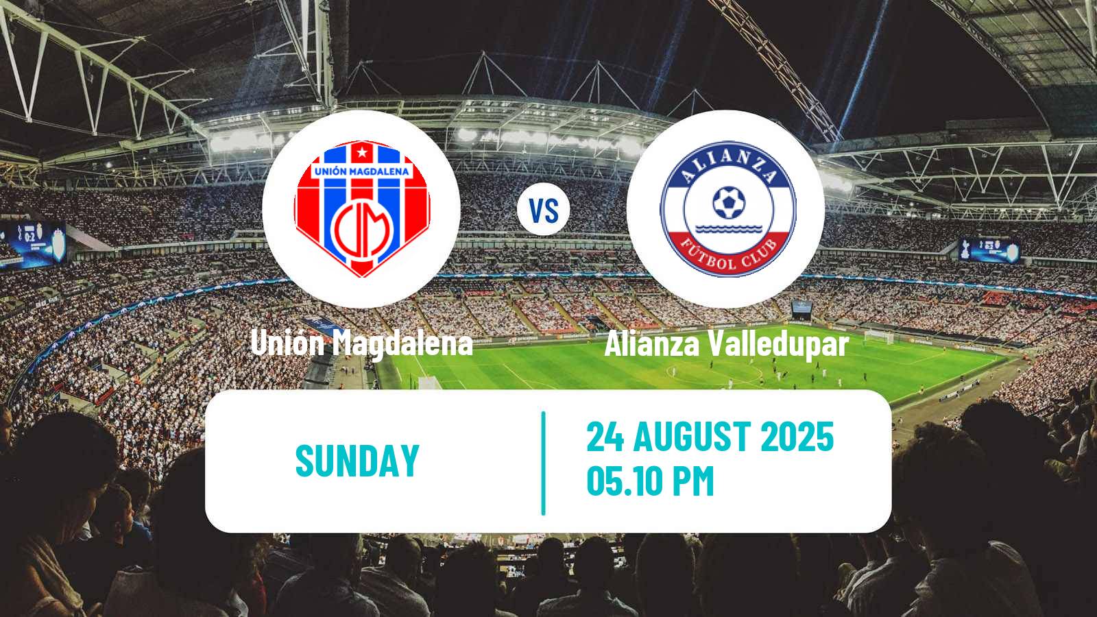 Football Colombian Primera A Unión Magdalena - Alianza Valledupar