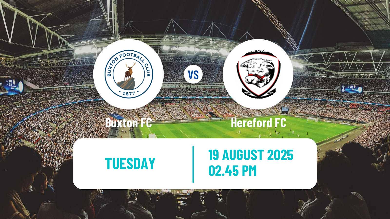 Football English National League North Buxton - Hereford