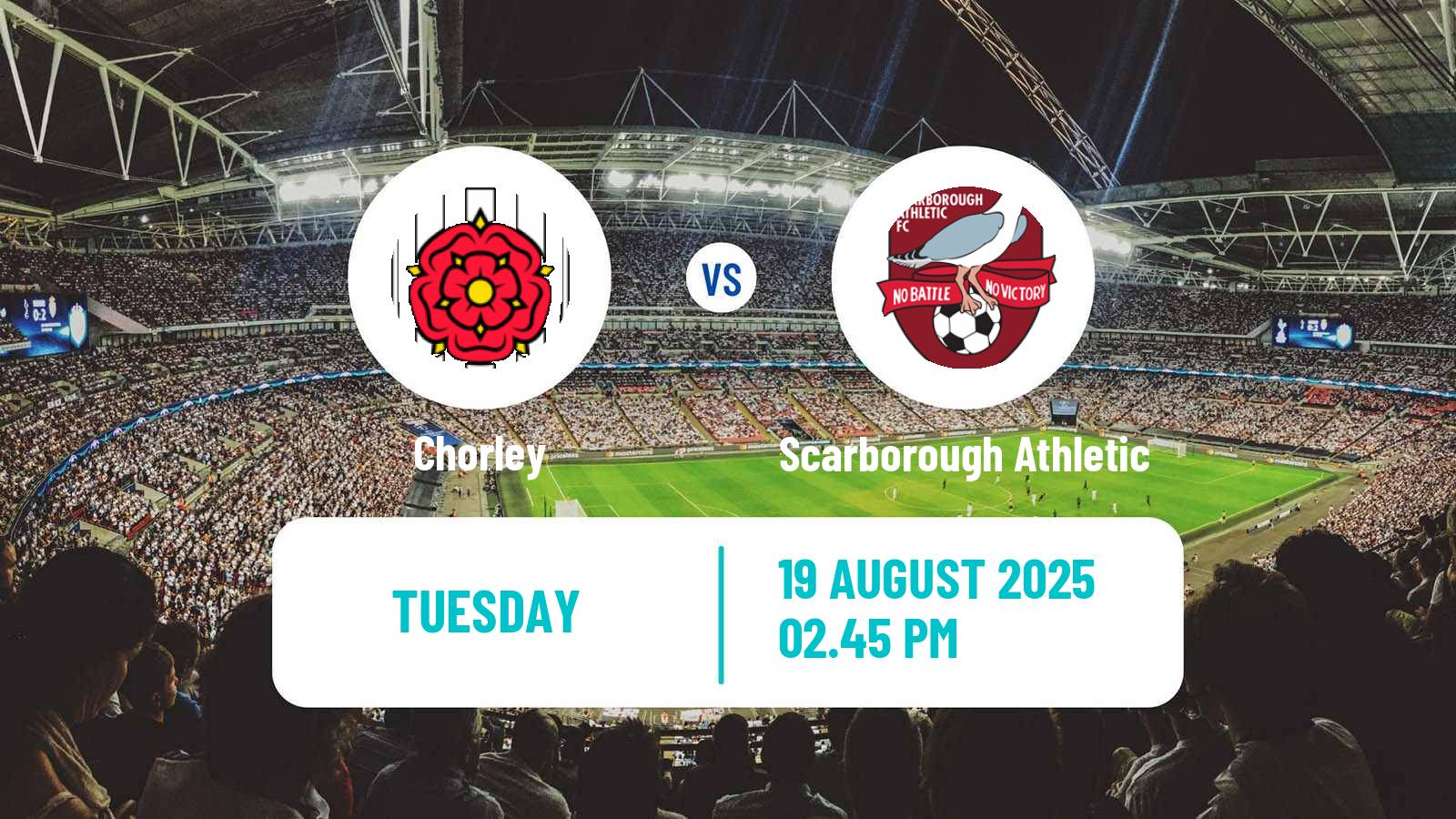 Football English National League North Chorley - Scarborough Athletic