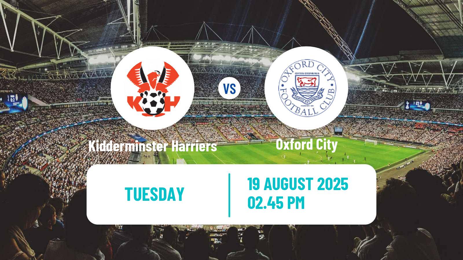 Football English National League North Kidderminster Harriers - Oxford City