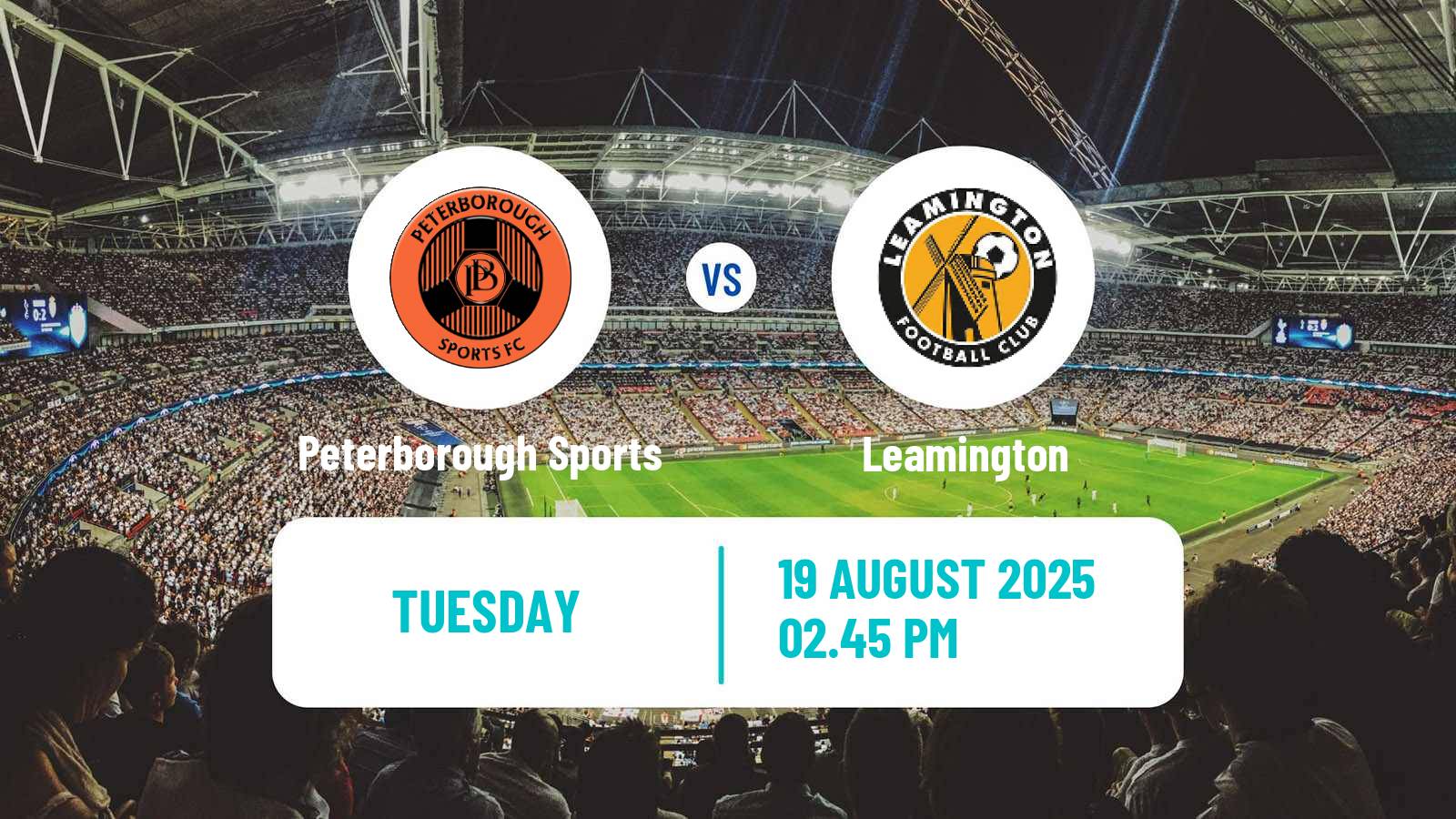 Football English National League North Peterborough Sports - Leamington
