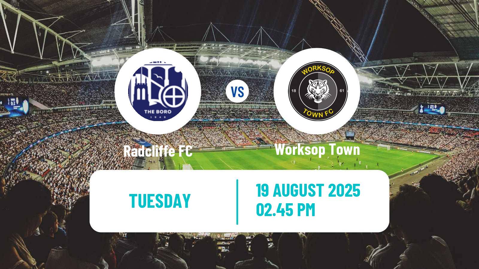 Football English National League North Radcliffe - Worksop Town