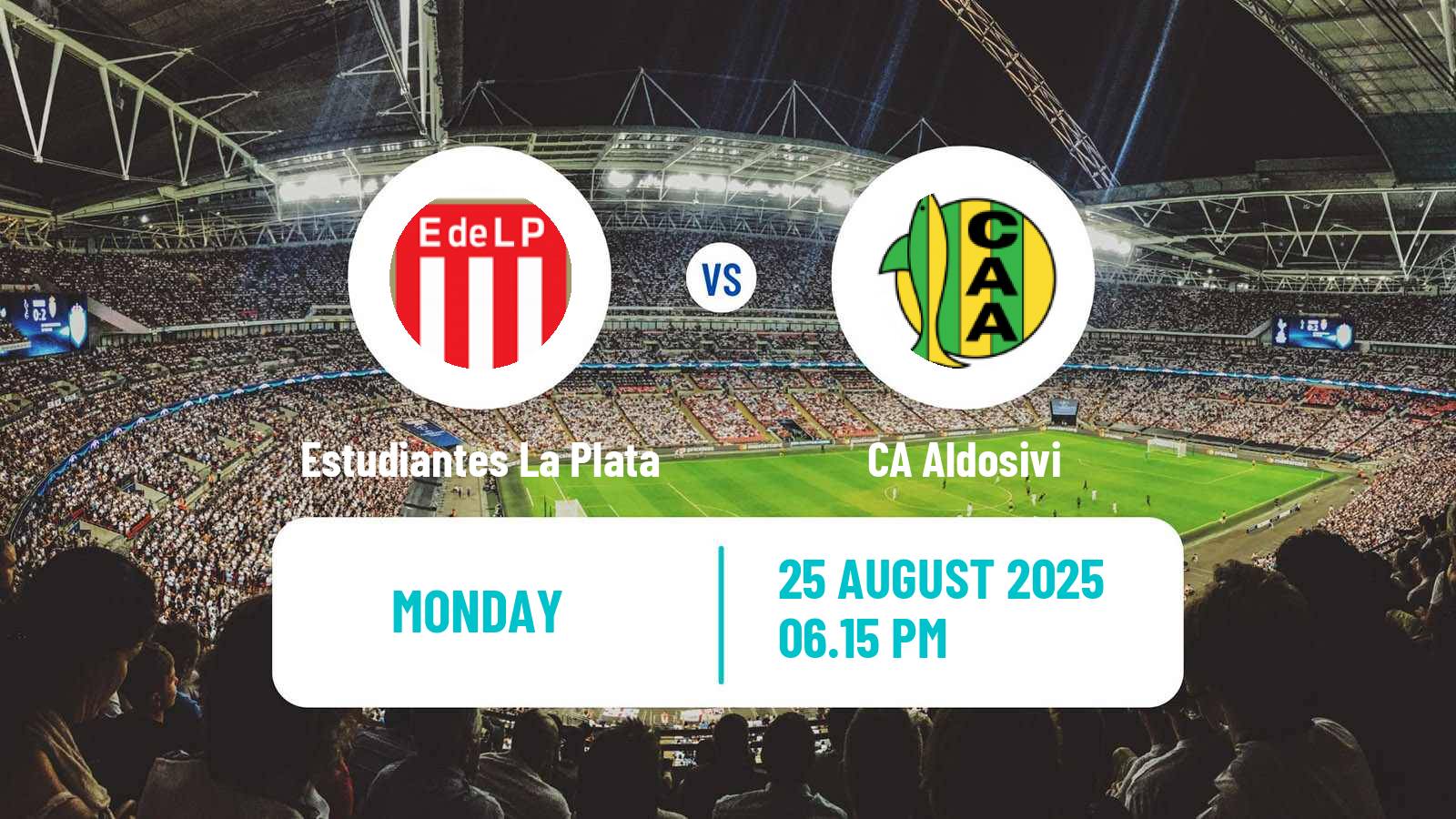 Football Argentinian Liga Profesional Estudiantes La Plata - Aldosivi