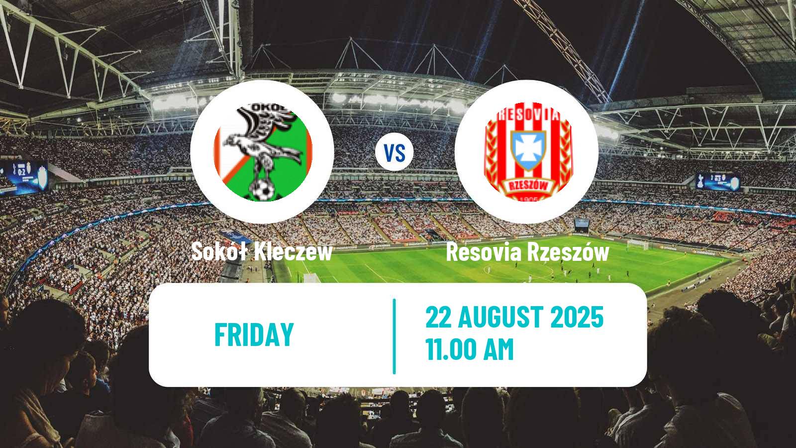 Football Polish Division 2 Sokół Kleczew - Resovia Rzeszów
