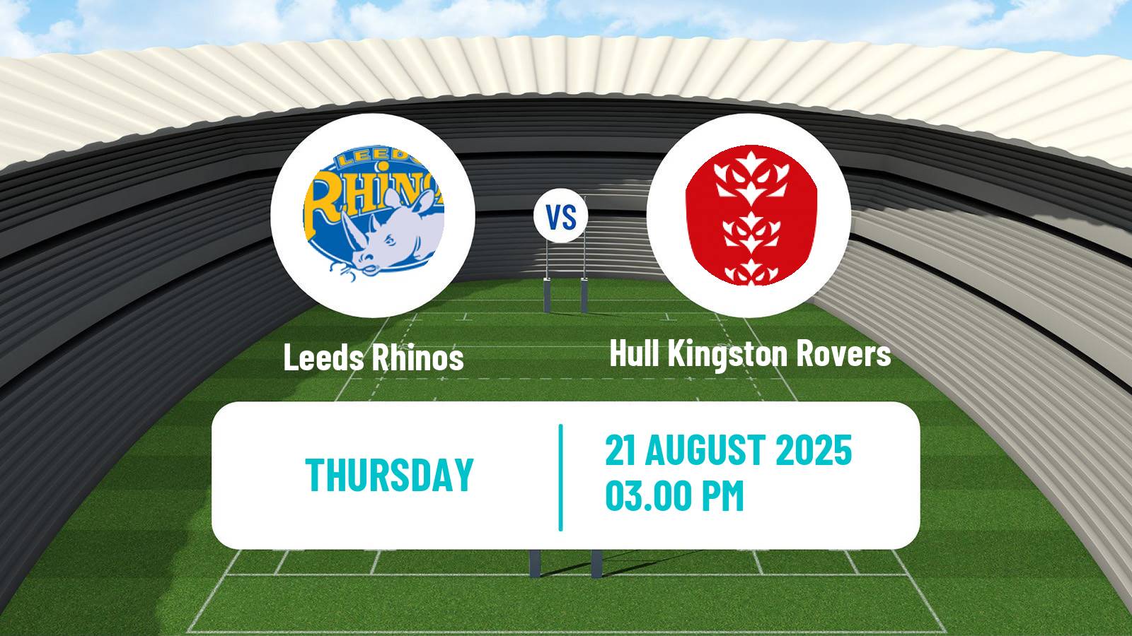 Rugby league Super League Rugby Leeds Rhinos - Hull Kingston Rovers