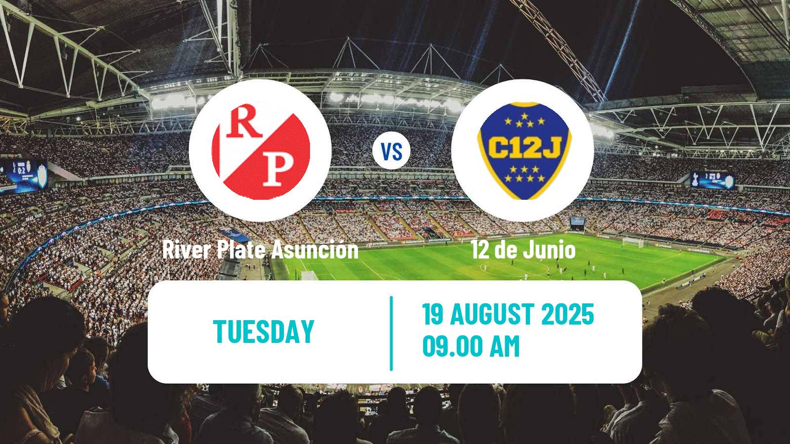 Football Paraguayan Division Intermedia River Plate Asunción - 12 de Junio