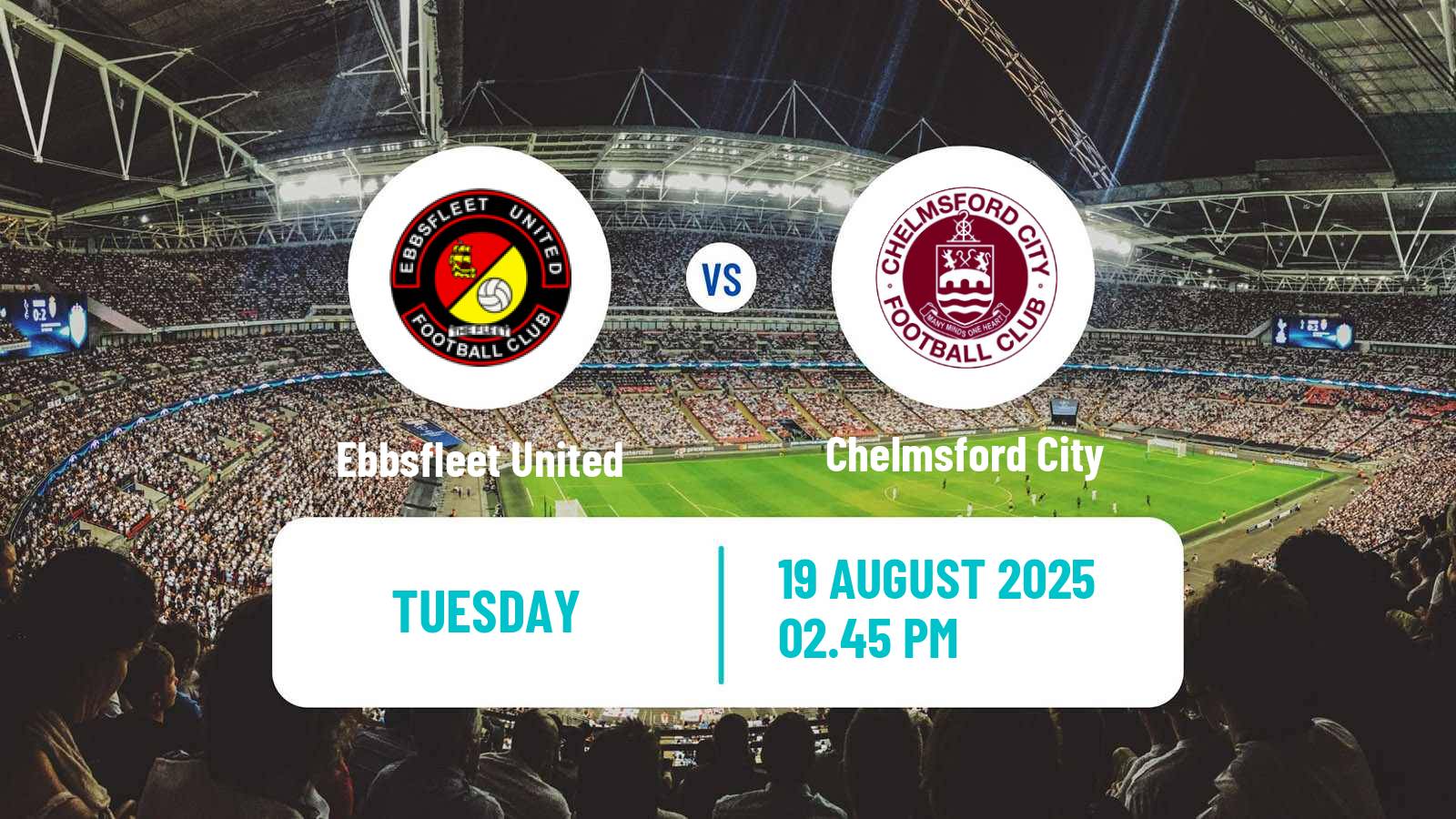 Football English National League South Ebbsfleet United - Chelmsford City