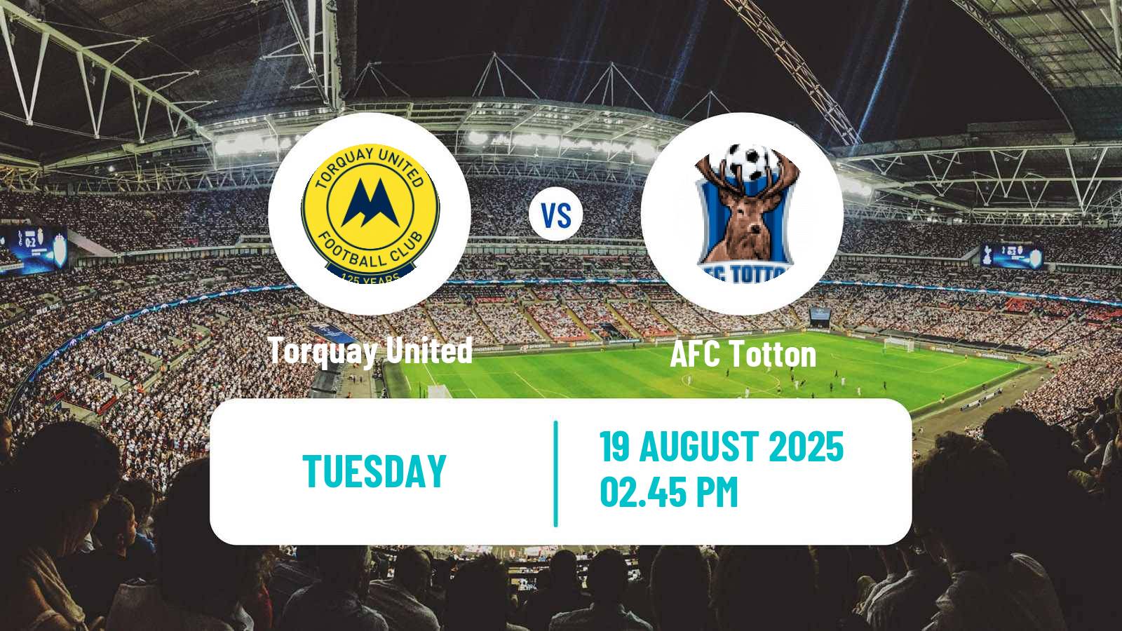 Football English National League South Torquay United - Totton