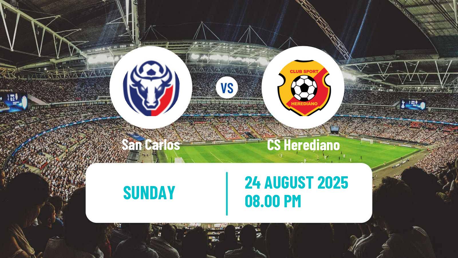 Football Costa Rican Primera Division San Carlos - Herediano