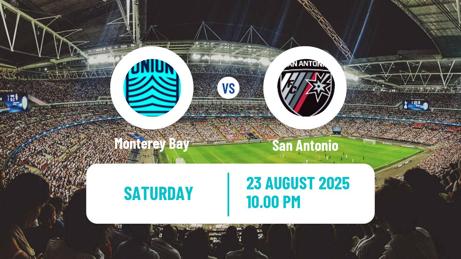 Football USL Championship Monterey Bay - San Antonio