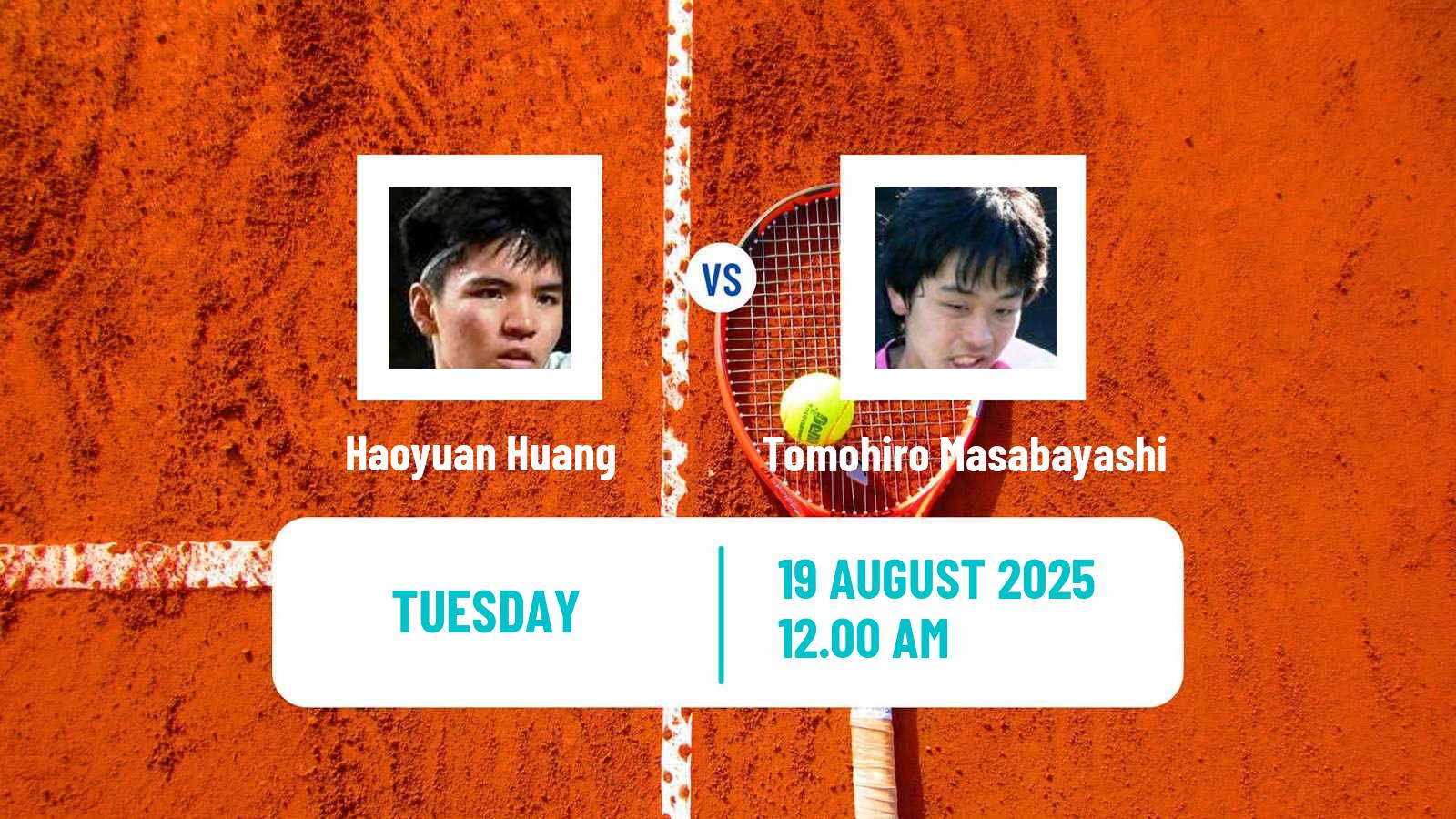 Tennis ITF M15 Maanshan 6 Men Haoyuan Huang - Tomohiro Masabayashi