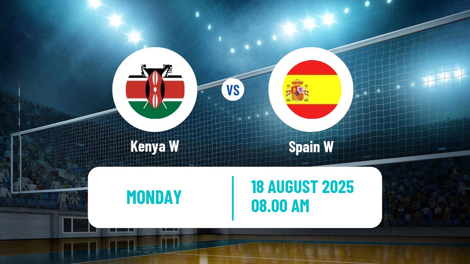 Volleyball Friendly International Volleyball Women Kenya W - Spain W