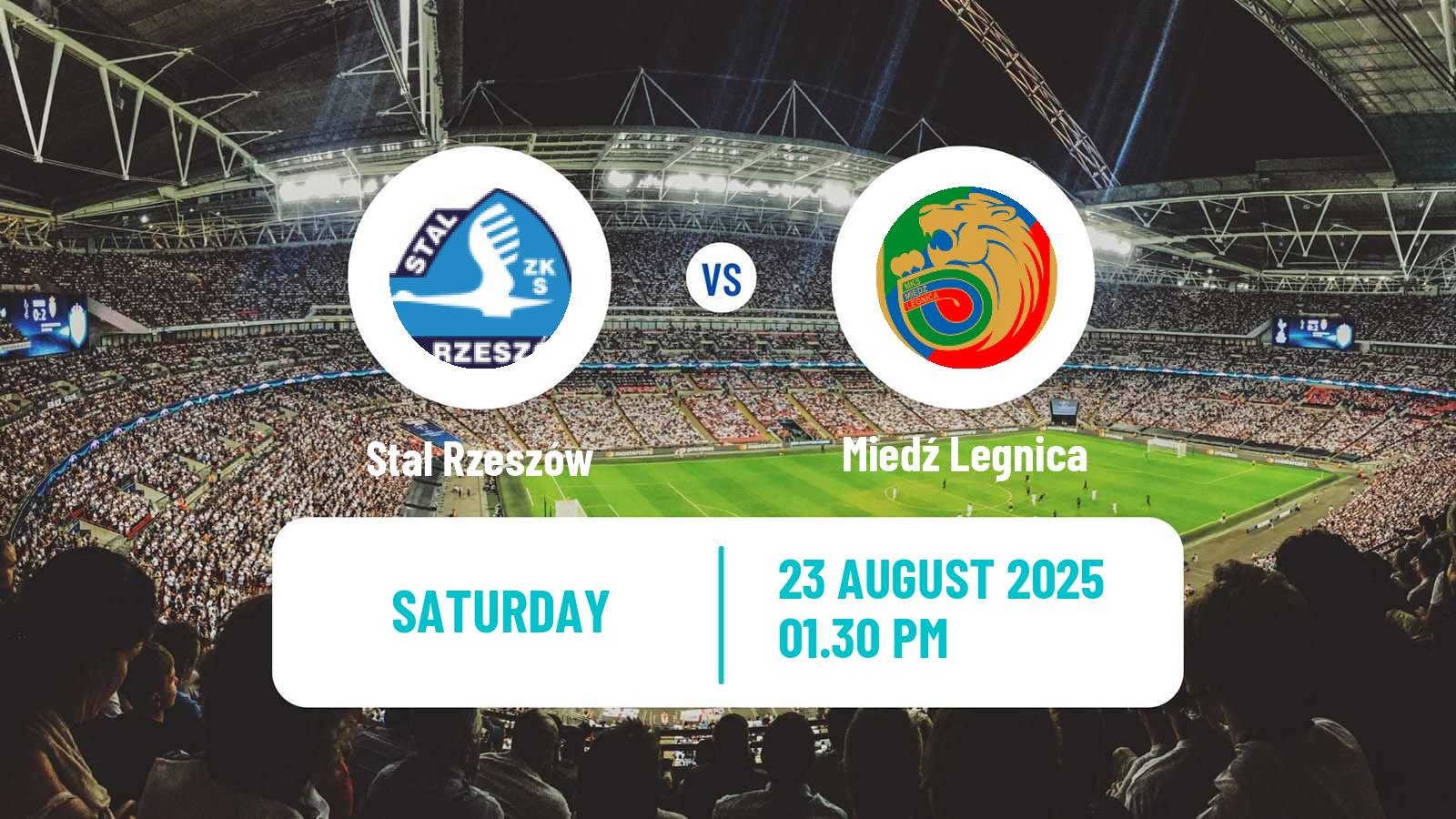 Football Polish Division 1 Stal Rzeszów - Miedź Legnica