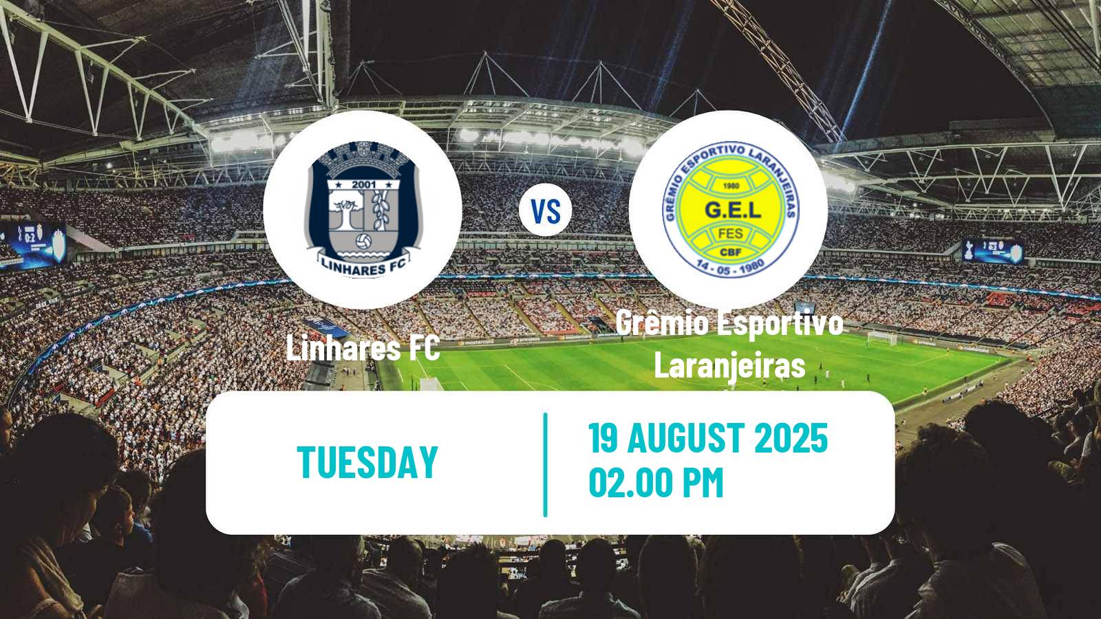 Football Brazilian Capixaba 2 Linhares - Grêmio Esportivo Laranjeiras