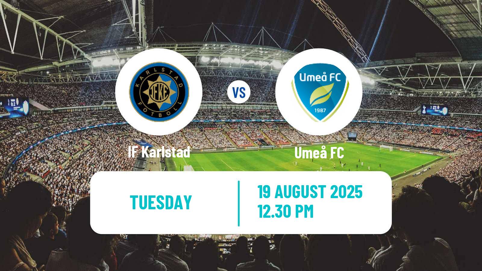 Football Svenska Cupen Karlstad - Umeå