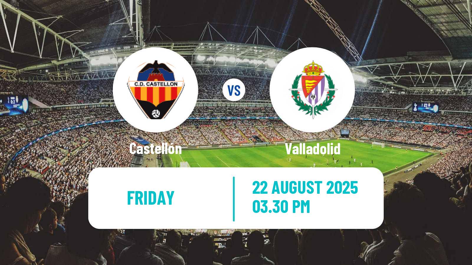 Football Spanish LaLiga2 Castellón - Valladolid