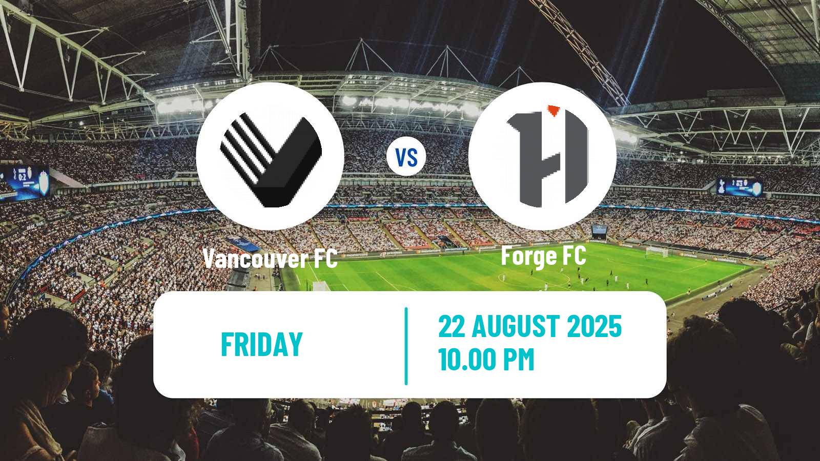 Football Canadian Premier League Vancouver FC - Forge