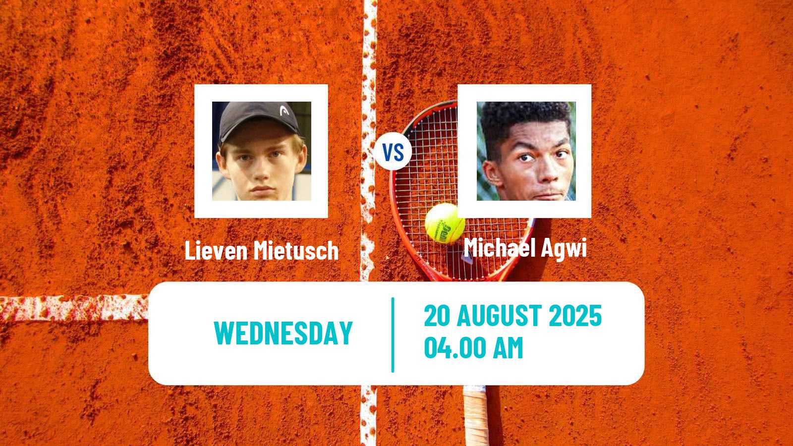 Tennis ITF M25 Ueberlingen Men Lieven Mietusch - Michael Agwi