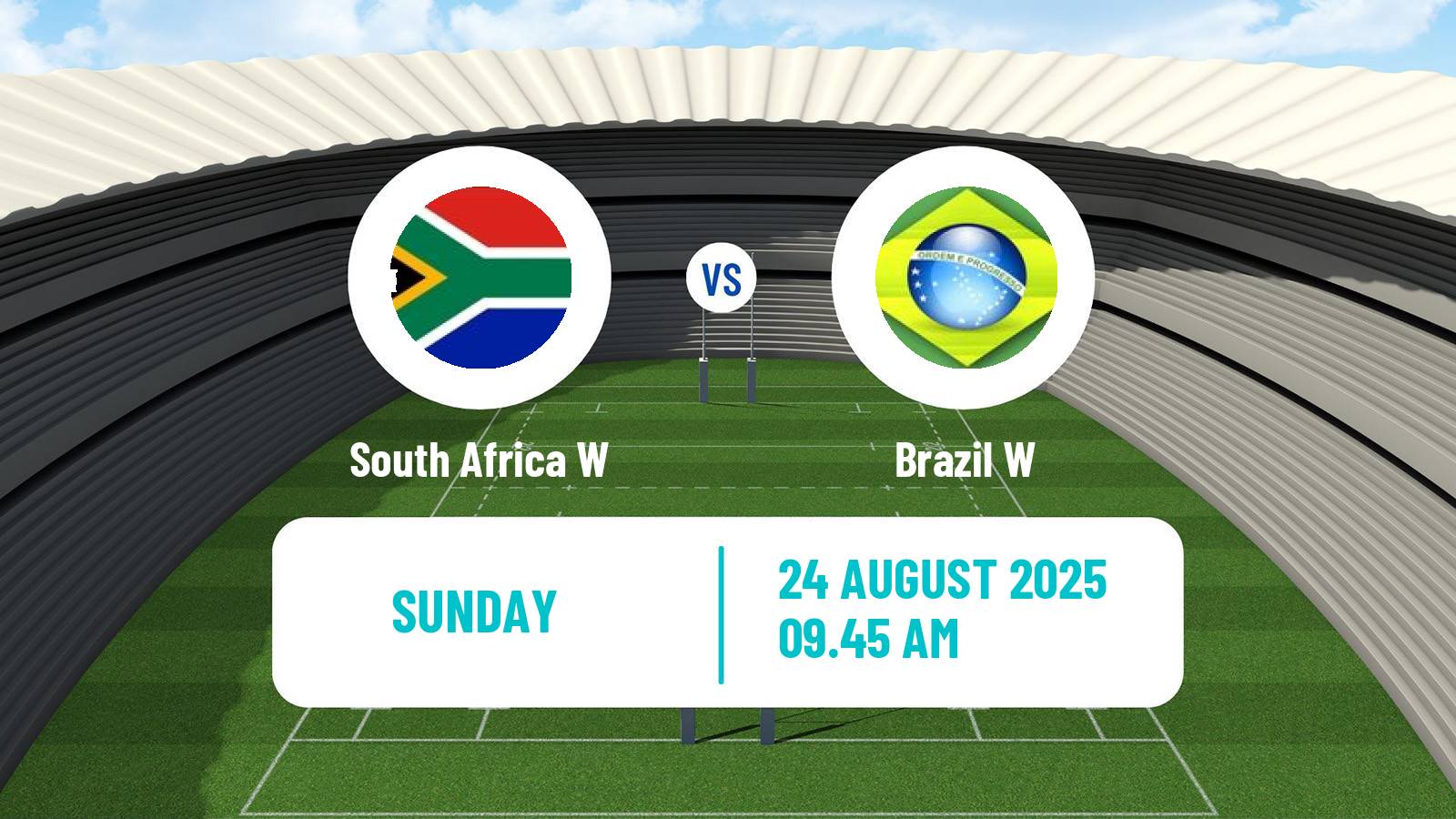 Rugby union World Cup Rugby Union Women South Africa W - Brazil W