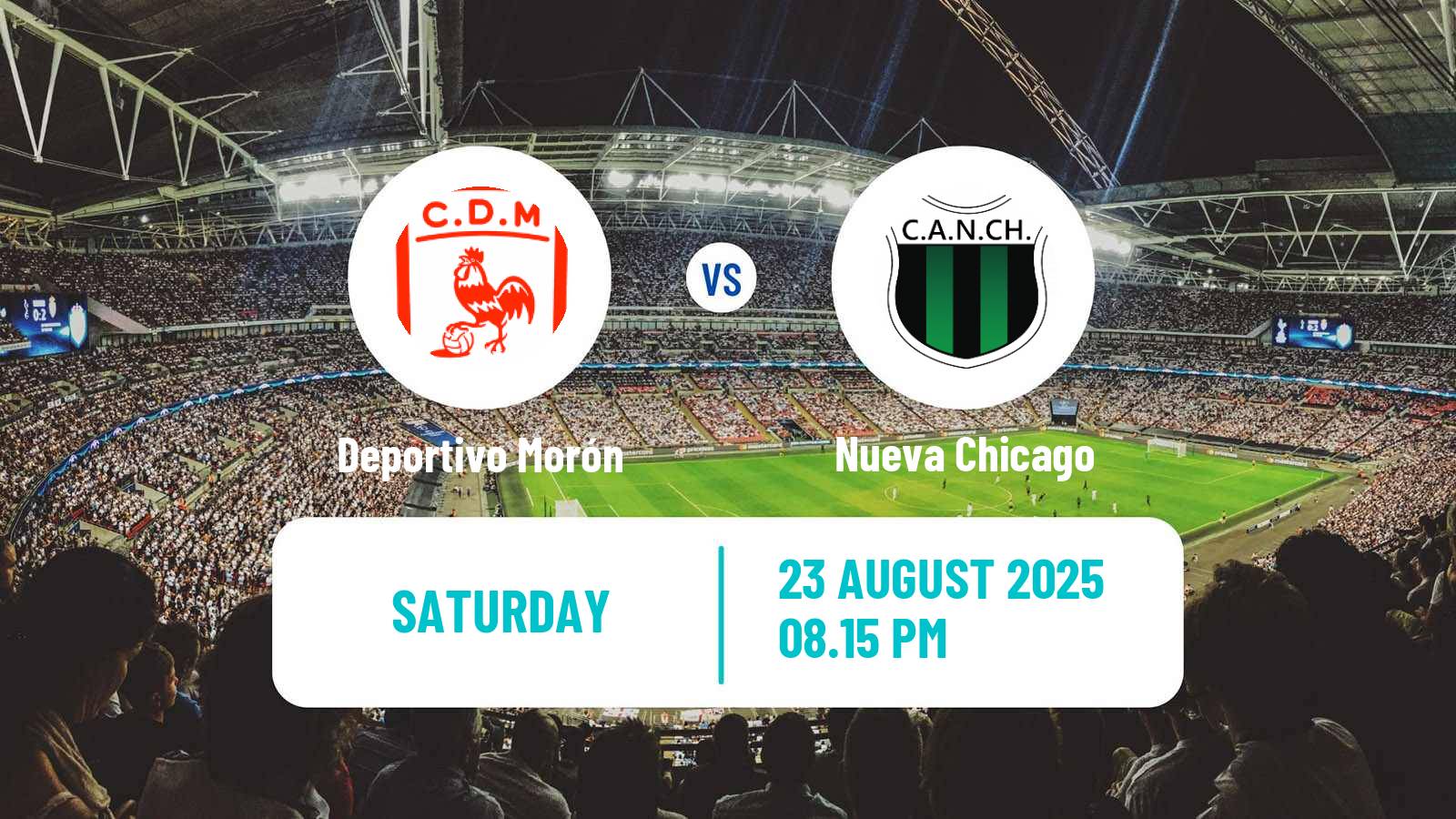 Football Argentinian Primera Nacional Deportivo Morón - Nueva Chicago