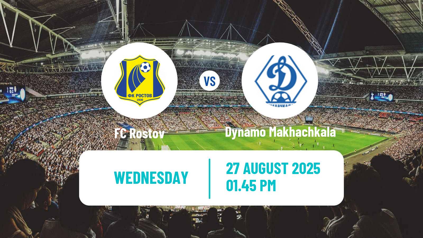 Football Russian Cup Rostov - Dynamo Makhachkala