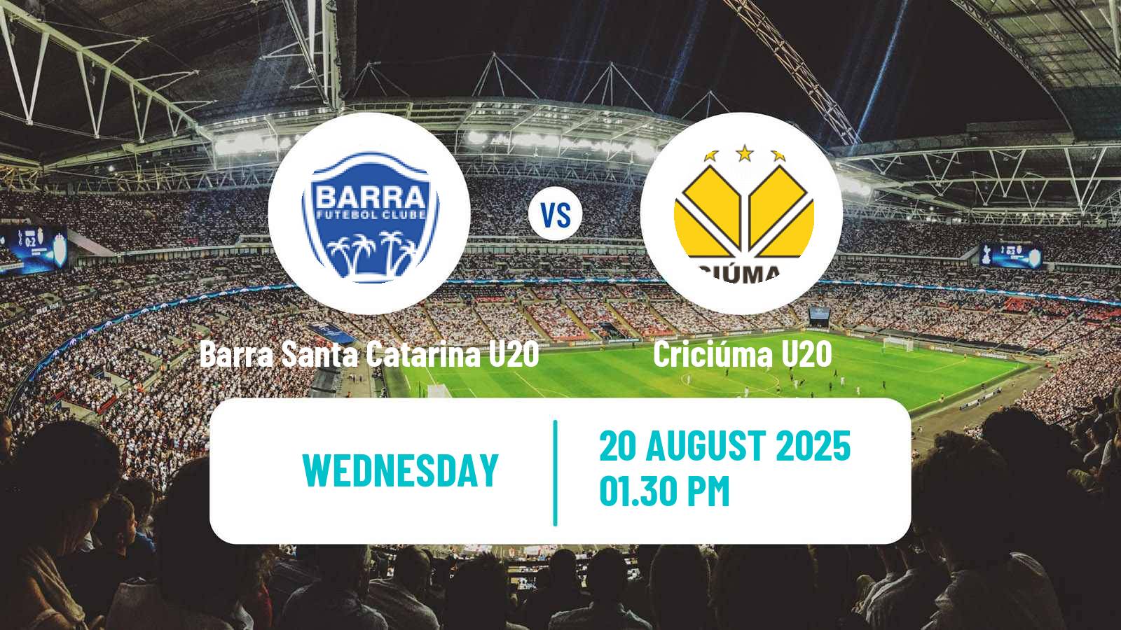 Football Brazilian Catarinense U20 Barra Santa Catarina U20 - Criciúma U20