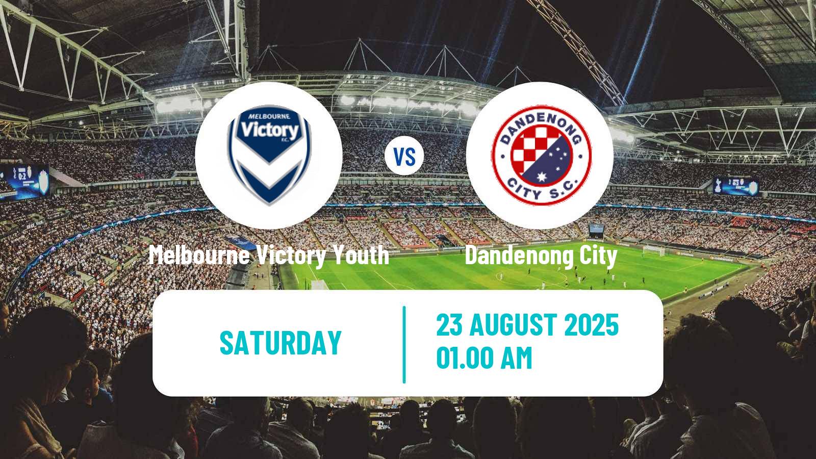Football Australian NPL Victoria Melbourne Victory Youth - Dandenong City
