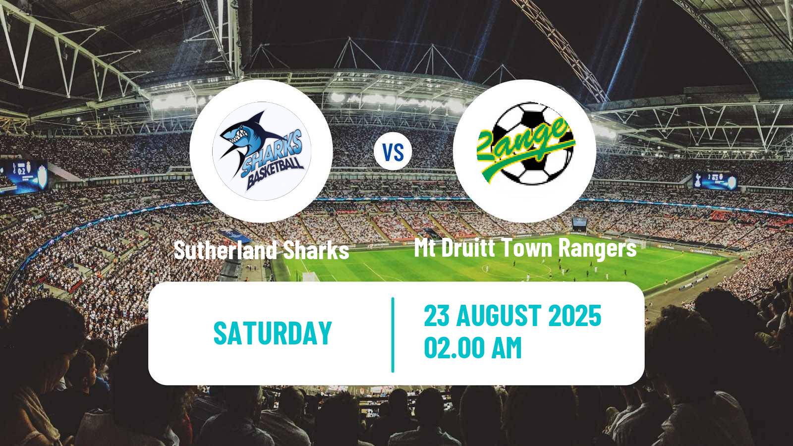 Football Australian NPL NSW Sutherland Sharks - Mt Druitt Town Rangers