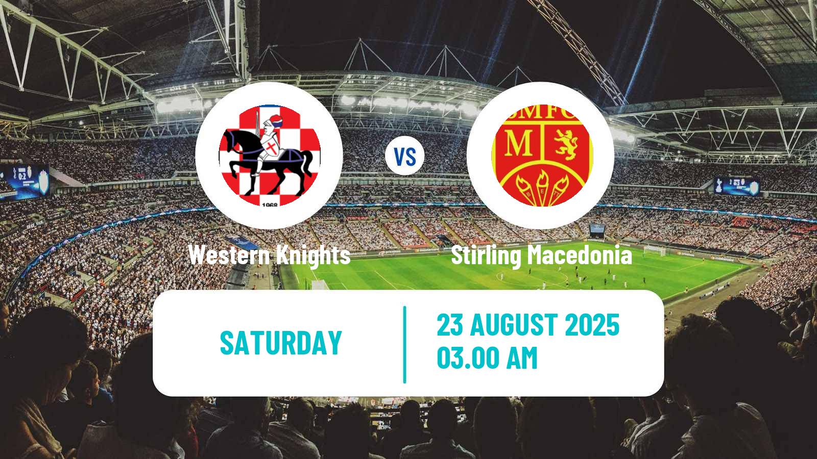 Football Australian NPL Western Australia Western Knights - Stirling Macedonia