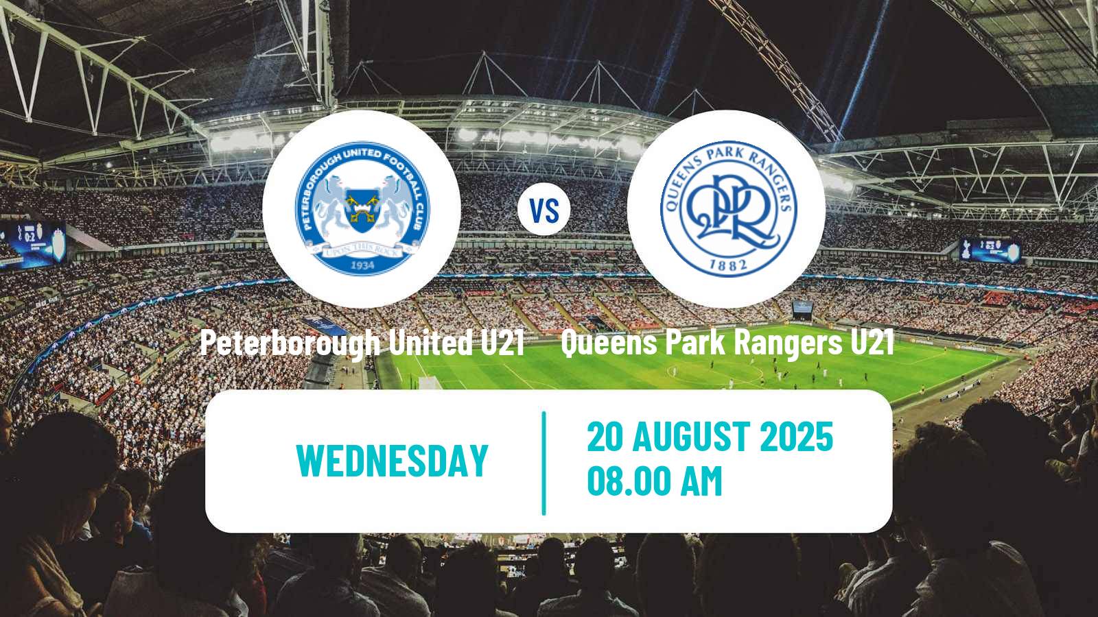 Football English Professional Development League Peterborough United U21 - Queens Park Rangers U21