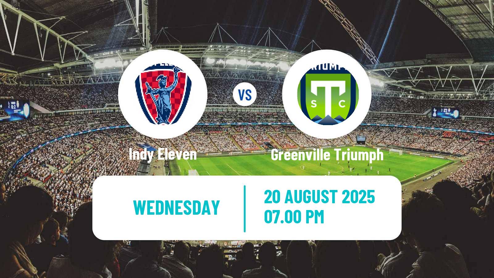 Football  USL League One Cup Indy Eleven - Greenville Triumph