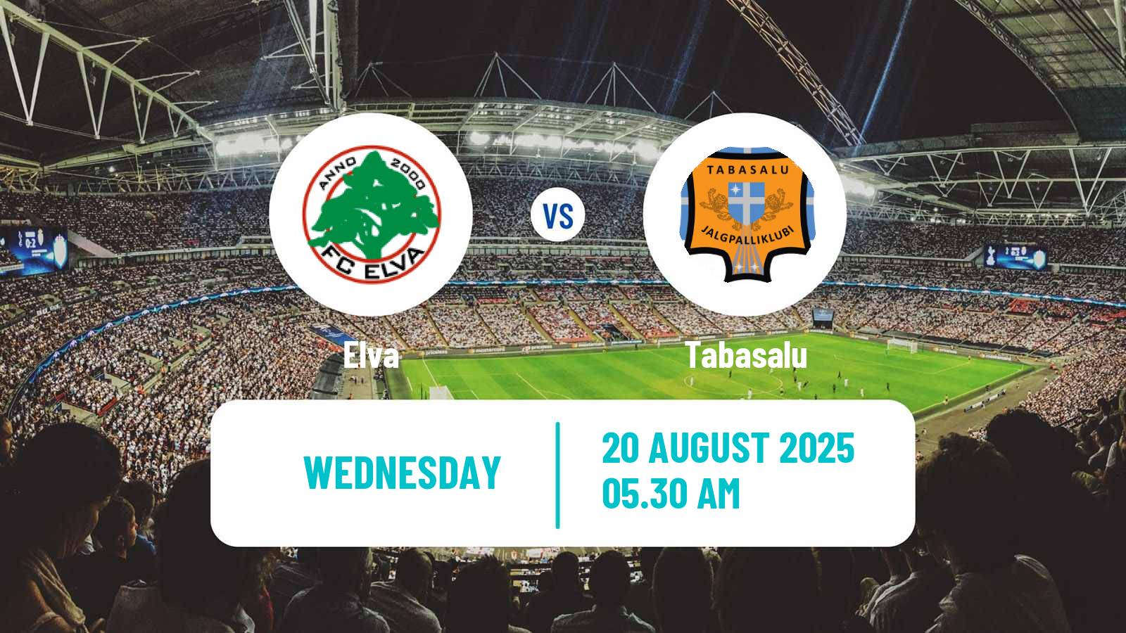 Football Estonian Meistriliiga Women Elva - Tabasalu