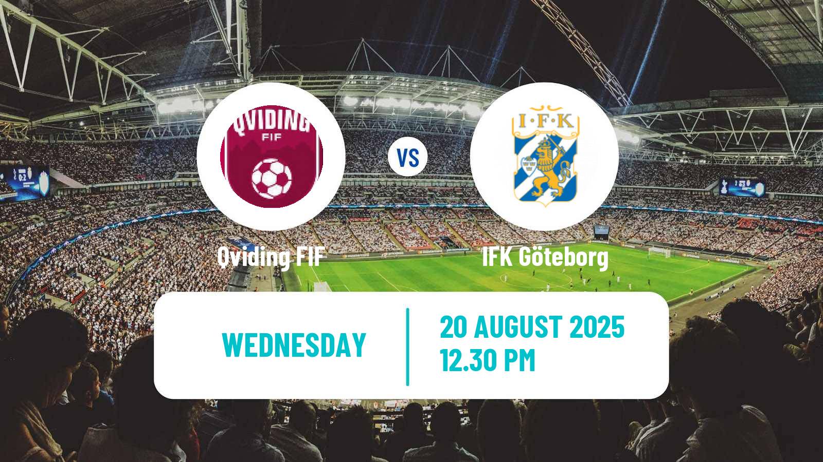 Football Svenska Cupen Qviding - IFK Göteborg