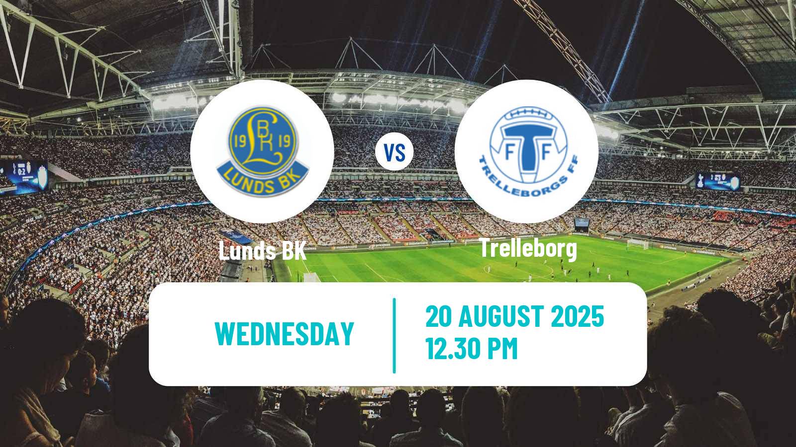 Football Svenska Cupen Lunds - Trelleborg