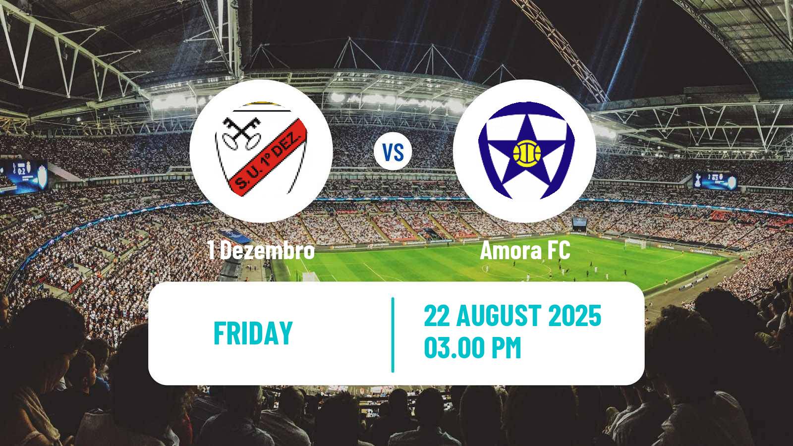 Football Portuguese Liga 3 1 Dezembro - Amora