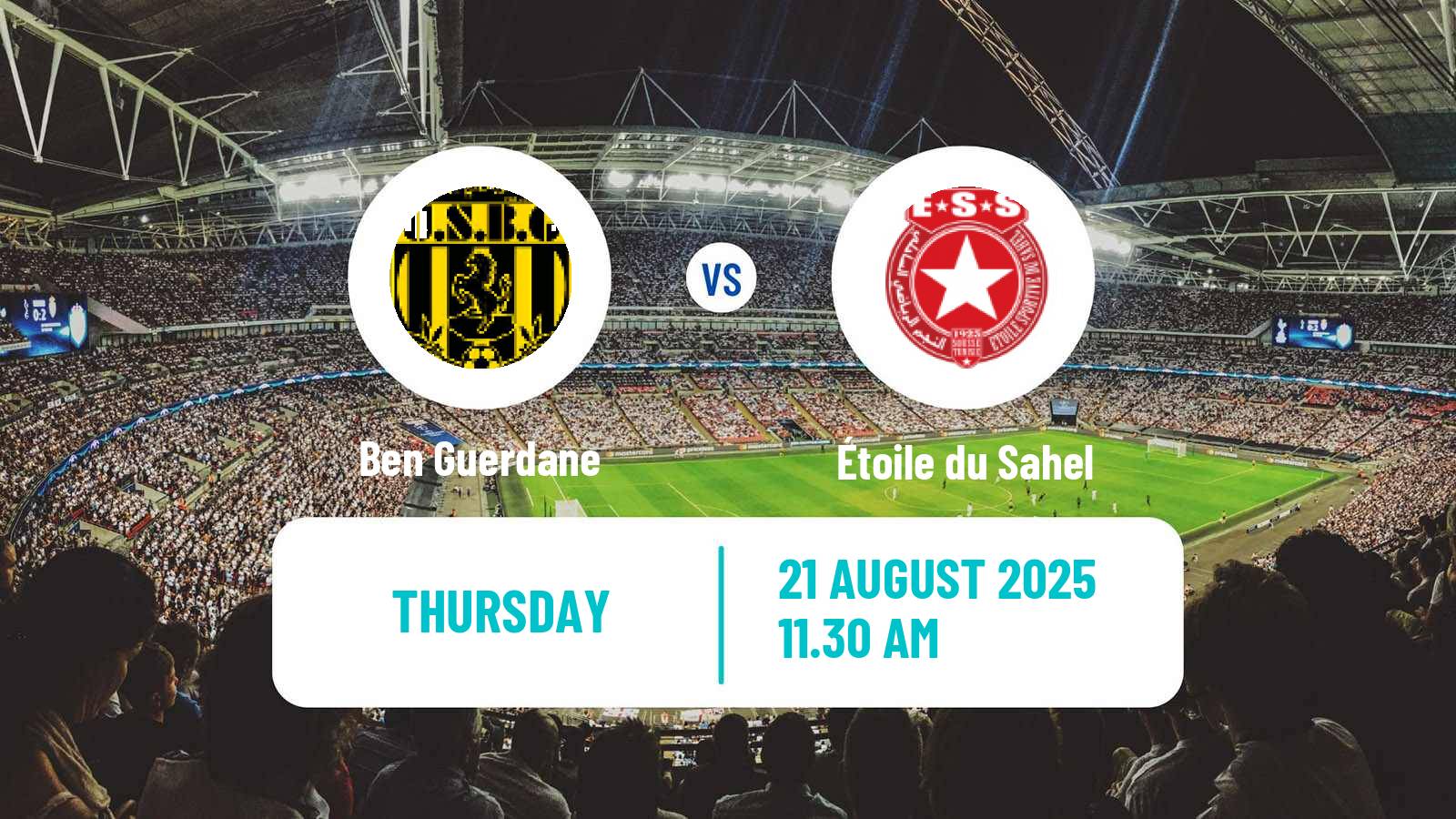 Football Tunisian Ligue Professionnelle 1 Ben Guerdane - Étoile du Sahel
