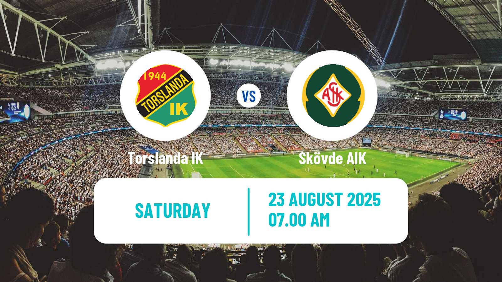 Football Swedish Division 1 Södra Torslanda - Skövde AIK