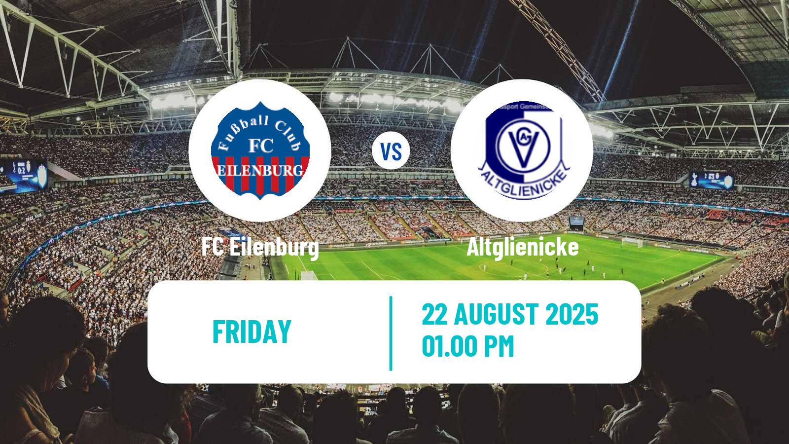 Football German Regionalliga Nordost Eilenburg - Altglienicke