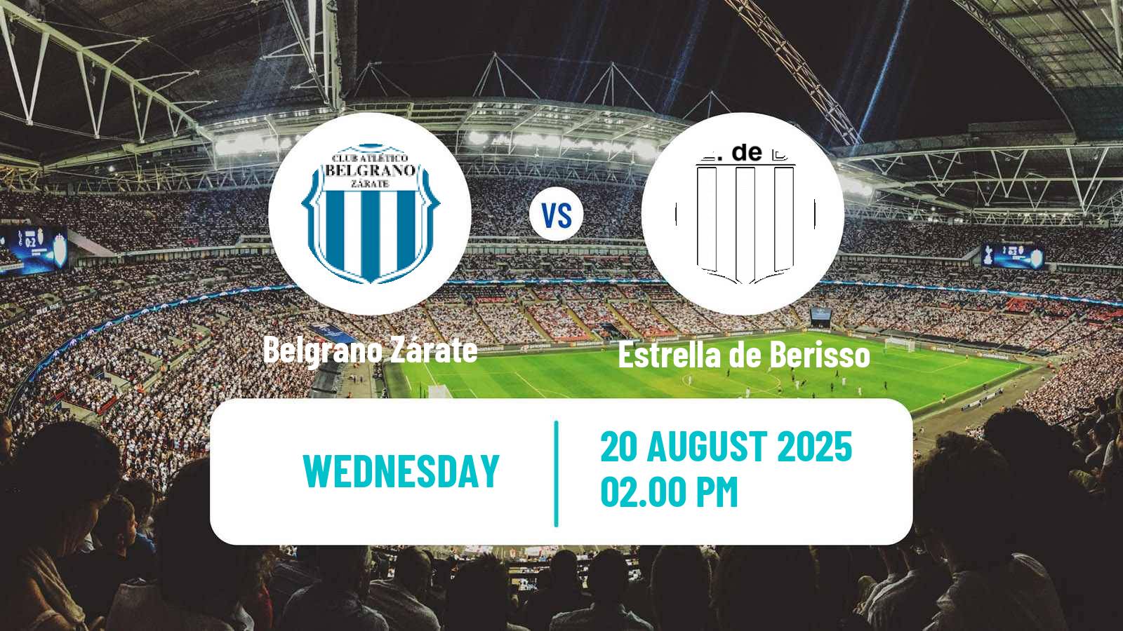 Football Argentinian Torneo Promocional Amateur Belgrano Zárate - Estrella de Berisso